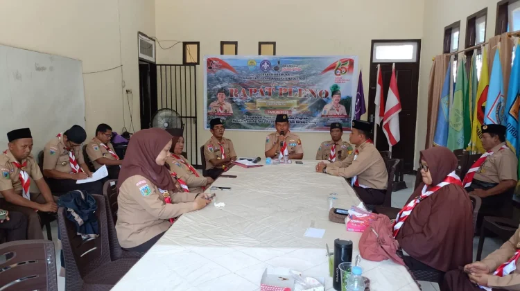 Kwarcab Tolitoli Gelar Rapat Pleno Perkuat Konsolidasi Pembinaan Pramuka