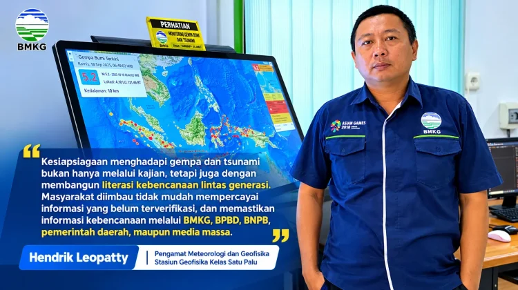BMKG Imbau Warga Tak Panik Hadapi Potensi Megathrust