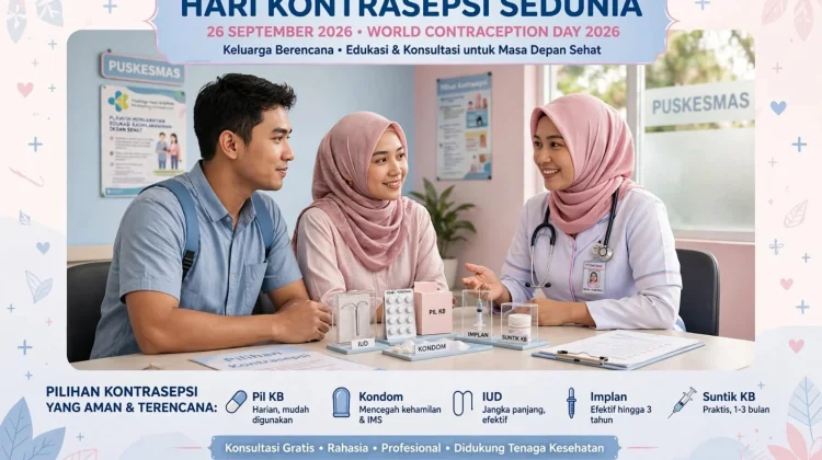 Hari Kontrasepsi Sedunia, Dorong Akses KB yang Aman dan Berkualitas