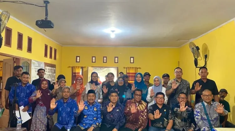 Desa Suli Indah Jalani Penilaian Calon Desa Antikorupsi