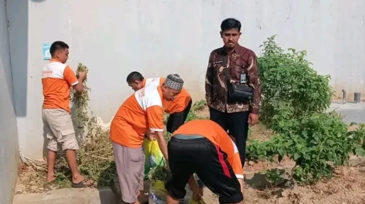 Kontrol Rutin, Lapas Tolitoli Jaga Area Beranggang Tetap Aman