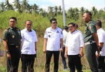 Pangdam Tinjau Lahan Hibah Pemda Parigi Moutong