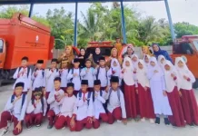 BPBD Parigi Moutong Edukasi Siswa Siaga Bencana