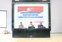 Sat Binmas Polres Parigi Moutong Perkuat Kapasitas Bhabinkamtibmas