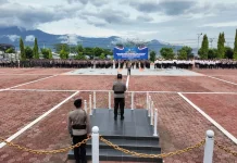 Kapolda Sulteng Pimpin Apel Siaga Pengamanan Ramadan 1447 H