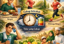 Tips Sehat Seharian walau Berpuasa