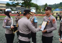 Polres Buol PTDH Tiga Personel Terbukti Melanggar Aturan Kode Etik