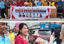 Sambut Ramadhan dan Nyepi, Umat Hindu Parigi Moutong Berbagi Takjil Ramadhan