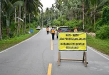 BPJN Sulteng Periksa Jalan dan Jembatan Tolitoli Pascagempa