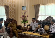 Lapas Tolitoli Dampingi Bapas Palu dalam Penandatanganan PKS Pembangunan