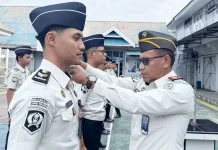 Lapas Tolitoli Laksanakan Penyematan Tanda Pangkat Bagi 12 Orang Pegawai