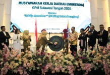 Wagub Sulteng Buka Mukerda GPdI Sulteng 2026