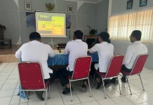 Tim Satopspatnal Lapas Tolitoli Ikuti Asesmen Kepatuhan Internal