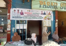 Satgas Pangan Tolitoli Buka Kios Murah di Pasar Susumbolan