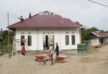 Berkah Ramadhan, Pembangunan Masjid Ogomolobu Dikebut Demi Ibadah