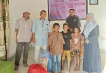 BPBD Parigi Moutong Laksanakan Kunjungan Sosial