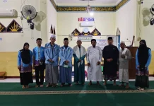 Safari Ramadhan BKPRMI Baolan Sambangi Masjid Al-Ikhlas Tuweley