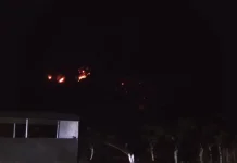 Karhutla Toboli-Avolua Meluas, Petugas Berjuang Padamkan Api