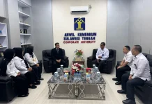 Kemenkum Sulteng Terima Kunjungan Kerja Tim BHP Makassar