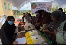 Animo Tinggi Warga Buol Serbu Gerakan Pangan Murah