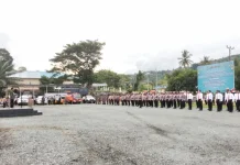 Polres Buol Gelar Apel Pasukan untuk Pengamanan dan Pelayanan Idul Fitri 2026
