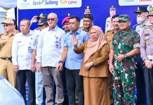 Wagub Sulteng Resmi Melepas Peserta Program Berani Mudik 2026