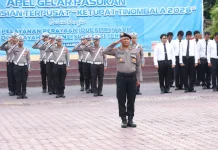 Polres Parigi Moutong Lakukan Pengamanan di 8 Pos yang Tersedia