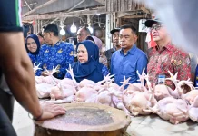 Wagub Sulteng Sidak Pasar Menjelang Idul Fitri 1447 H
