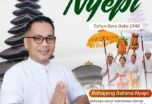 Risman Sampaikan Pesan Damai di Hari Nyepi