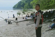Pengamanan Wisata Buol Diperketat, Pengunjung Pantai Membludak