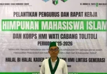 Momentum Idul Fitri, HMI Tolitoli Tekankan Pentingnya Silaturahmi