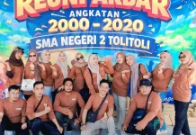 Alumni SMA Negeri 2 Tolitoli Bangga Perkuat Persatuan