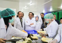 Pemkab Parimo Resmikan Packing House Durian Berstandar Ekspor