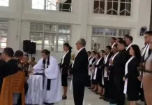 Ibadah Perjamuan Kudus Jumat Agung.