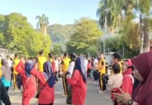 Senam Perdana ASN Tolitoli untuk Kesehatan Pegawai