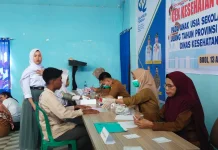 Peringati HUT Sulteng ke-62, Puskesmas Biau Gelar Aksi Cek Kesehatan Gratis