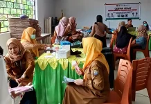 Cek Kesehatan Gratis Puskesmas Galang Meriahkan HUT Sulteng ke-62