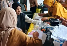 Warga Galang Sambut Baik Kegiatan Cek Kesehatan Gratis