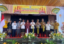 Bupati Parigi Moutong Hadiri Dharma Santi Nyepi 1948, Tegaskan Dukungan bagi Keruk
