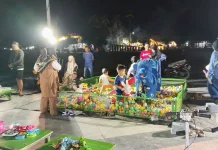 Malam Minggu, Taman Kota Gaukan Bantilan Ramai