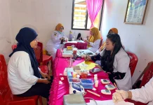 Lansia Tolitoli Antusias Cek Kesehatan Gratis Posyandu ILP