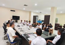 Wabup Buol Pimpin Rapat Koordinasi Teknis Penerangan Jalan