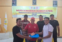 Kepengurusan Baru PBVSI Tolitoli Diharapkan Dongkrak Prestasi Voli