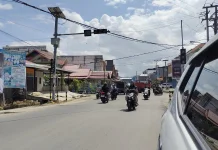 Warga Keluhkan Traffic Light Rusak di Simpang Lonti Tolitoli