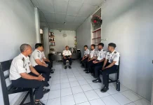 Kalapas Tolitoli Tekankan Disiplin dan Kinerja Pegawai Lapas