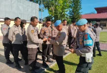 Propam Polres Toli-Toli Intens Lakukan Pengecekan Kelengkapan Anggota