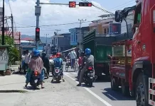 BTD Segera Perbaiki Lampu Lalu Lintas Lonti yang Rusak
