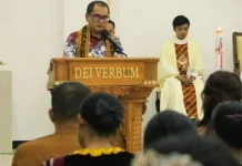 Risharyudi Triwibowo, Resmikan Gereja Katolik St. Yohanes Don Bosco Buol