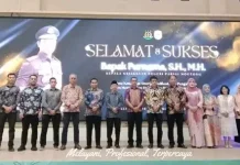 Kantor Pertanahan Parimo Hadiri Pengantar Tugas Kajari Parimo