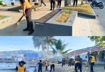 Polres Tolitoli Gelar Kerja Bakti Gerakan Indonesia Asri